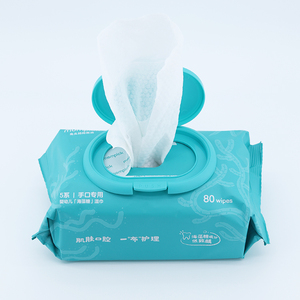 Lingettes humides pour bébé Uniquality, 80 lingettes, sans alcool, pour le nettoyage des mains et de la bouche des bébés, logo personnalisé - Product Image 6