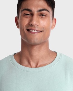 Sweat-shirt décontracté en coton, pull basique confortable à épaules tombantes pour l'automne, prix abordable - Product Image 6