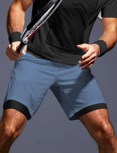 Pantalones cortos de malla atléticos personalizados con forro de compresión bolsillo para teléfono estilo deportivo para entrenamiento deportes Fitness gimnasio correr Jogging - Product Image 6