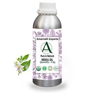 Venta al por mayor de aceite esencial de neroli con etiqueta privada, extracto de planta de Citrus aurantium, esencia floral para reducir el estrés para masaje de la piel - Product Image 4