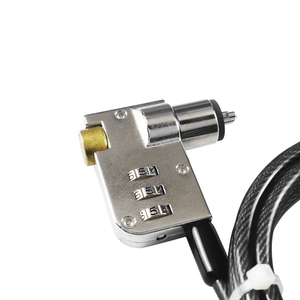 Aba ổ khóa của nhà sản xuất cao cấp 3 chữ số kết hợp cáp Khóa chống trộm cho máy tính xách tay - Product Image 3