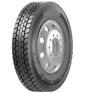Pneus de direction 11R22.5 en gros, pneus de camion 16PR avec bande de roulement lisse et stabilité |   Pneus à roue motrice ouverte 11r22 5 - Product Image 1
