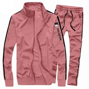 Custom Logo Fleece Cotton Tracksuit Jogger Sweatsuit OEM Track Suit Men Hoodies Highly Professional Supplier