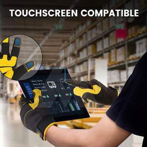 ถุงมือช่างซ่อมบำรุงแบบขายส่ง ถุงมือช่างซ่อมบำรุงมืออาชีพ ถุงมือช่างซ่อมบำรุงหนัง ถุงมือช่างซ่อมบำรุงสำหรับงานหนัก - Product Image 5