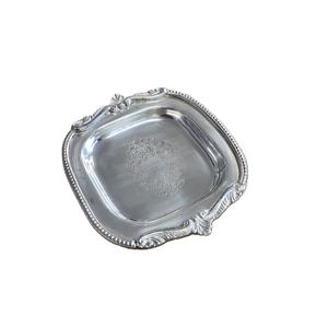 Meilleure tendance Design moderne Accueil Argenterie de table Plateau de service alimentaire Plateau de service d'ustensiles de cuisine en acier inoxydable de meilleure qualité - Product Image 5