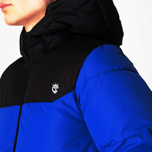 XL grande taille décontracté hiver Bomber doudoune haute qualité léger chaud à capuche col veste respirant toile non tissé - Product Image 3