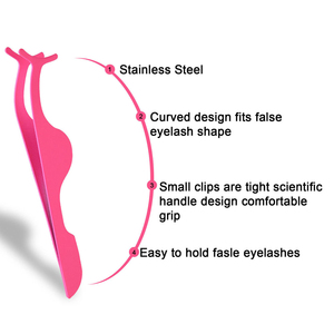 Aplicador de Extensiones de Pestañas, Herramientas de Belleza de Acero Inoxidable Japonés, Duraderas y Personalizables, Aplicadores de Pestañas de la Mejor Calidad - Product Image 4