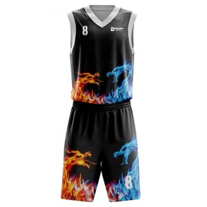 Maillot de basket-ball à logo personnalisé pour hommes, vêtements de sport à sublimation, kits de joueur d'entraînement avec uniformes haute visibilité - Product Image 5
