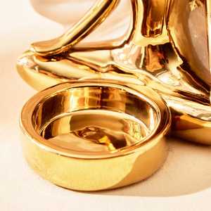 Moderna Figura de Yogui de Cerámica con Portavelas, Decoración de Mesa para Bodas, Fiestas y Festivales - Product Image 5