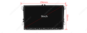 Lecteur multimédia automobile Android MEKEDE, autoradio, navigation, écran 9 pouces, bouton pour VW <span class=keywords><strong>Golf</strong></span> 5 6 Polo Passat B6 B7 CC Skoda Jetta - Product Image 6