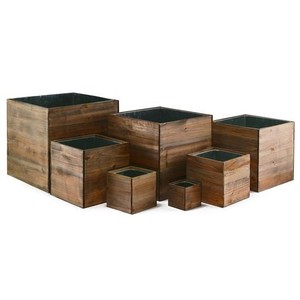 Style chinois tonneau en bois hôtel maison séjour artisanat décoratif surdimensionné fait à la main/ferme vase en bois fournisseur en gros - Product Image 2