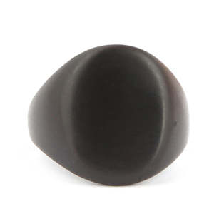 แหวนไทเทเนียมสำหรับผู้ชาย - สีดำ - Product Image 2
