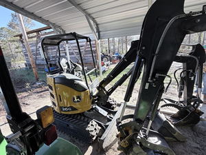 รถขุดขนาดเล็กมือสอง John Deere 17G 26G ขายดี ประสิทธิภาพสูง ระบบไฮดรอลิก สำหรับงานก่อสร้าง - Product Image 4