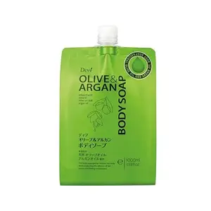 DEVE Xà Phòng Dưỡng Thể Olive & Argan Để Nạp Dung Tích Lớn