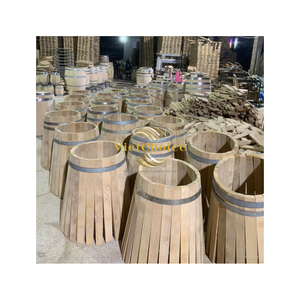 Barriles de Roble de Alta Calidad y Durabilidad para Vino y Whisky, Baños de Hielo de 200L/300L/500L, Estilo Americano Rayado, Regalos Empresariales en Stock - Product Image 6