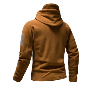 Sudadera con Capucha de Forro Polar Térmico de Alta Calidad, Resistente al Viento, Transpirable y Ecológica para Hombre, Ideal para Exteriores y Uso Urbano - Product Image 2