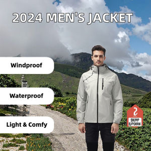 2025 Factory Customizable <b>Lightweight</b> <b>Waterproof</b> Windbreaker OEM Hot Sale Breathable Custom Made Logo Windbreaker <b>Jackets</b> - Product Image 3