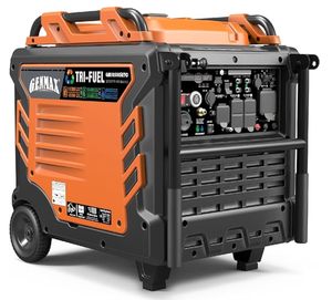 Generador de Combustible Triple GENMAXS de Alta Calidad, 10500 Vatios, 458cc, Gasolina, Propano, Gas Natural, Unidad de Energía Portátil, Generador de 50A - Product Image 1