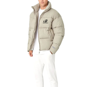 Hot Fashion High Street Winter Puffer Jackets Men Heavy <b>Weight</b> Canvas <b>Stand</b> Collar Waterproof Eco-Friendly Hooded Professional - Product Image 4