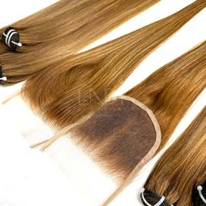 ช่อผม100% ผมตรงย้อมสีผมคนบริสุทธิ์จากเวียดนาม - Product Image 3