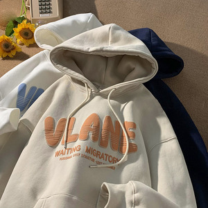 Essentials Blanco en blanco Puff Impresión Unisex Tallas grandes Vend Ropa Fabricantes Logotipo personalizado Ropa de hombre Sudaderas con capucha - Product Image 5