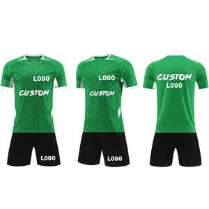 Maillots de football personnalisés OEM pour hommes adultes, 100 % polyester, anti-UV, séchage rapide, respirants, pour entraînement d'équipe et sport - Product Image 5