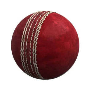 Pelotas de críquet de color rojo para entrenamiento deportivo al por mayor, pelotas de críquet duras de cuero cosidas a mano de calidad, 5,50 oz - Product Image 5
