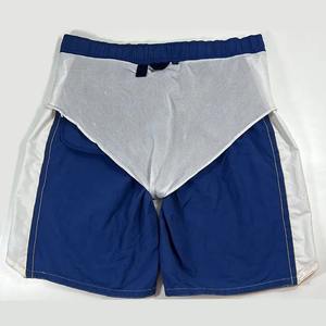 Venta al por mayor de pantalones cortos de gimnasio con logotipo personalizado 100% algodón para fitness, pantalones cortos de baloncesto transpirables cómodos de ajuste holgado - Product Image 4