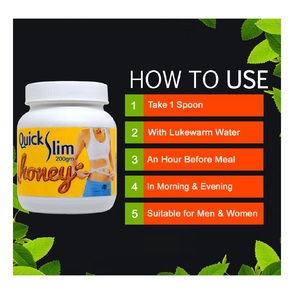 Quick slim honey helps to lose weight overall burns fat herbal ayurvedic medicine without any diet