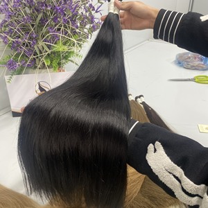 Meilleure vente nouveau produit disponible brut cheveux humains vietnamiens cuticule alignée vierge naturelle extension de cheveux en vrac - Product Image 5