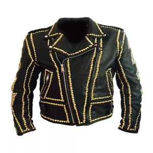 Chaqueta de Invierno para Hombre, de Alta Calidad, Elegante, Premium, Transpirable, Informal, Abrigada, con Tachuelas - Product Image 4