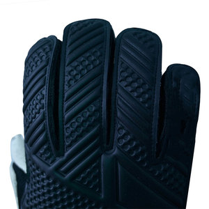 Gants de gardien de but de football professionnels de nouvelle conception, paume avant Aqua Letax et dos en silicone imprimé - Product Image 6
