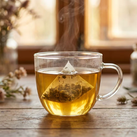 Thé pour le sommeil à base de plantes personnalisé avec étiquette privée, à la camomille et à la lavande, thé pour le sommeil 100% naturel