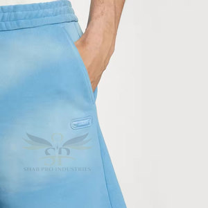 Pantalones cortos de algodón para hombre Sun Fade, último diseño, pantalones cortos Sun Fade para hombre, logotipo personalizado, pantalones cortos Sun Fade para hombre a bajo precio - Product Image 2