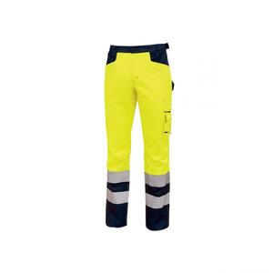 U-POWER Light Yellow <b>Fluorescent</b> Reflective Safety <b>Clothing</b> Trainers Trousers - Product Image 1