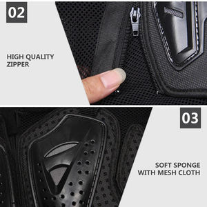 Blouson de moto d'hiver personnalisé en tissu Cordura, respirant, coupe-vent, imprimé, ignifuge, anti-UV, unisexe - Product Image 5