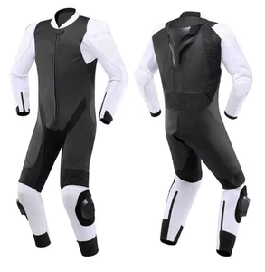 Veste de sport unisexe élégante combinaison de course automobile et de moto imperméable pour hommes pour course de moto grande taille et respirante - Product Image 1