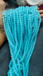 Beads Resin and <b>glass</b> Accessories Ice Crack Two-Color Gradient <b>Chain</b> Loose Beads for Decoration - Product Image 2