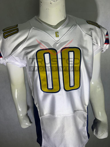 Ropa Deportiva de Marca Privada, Camiseta de Fútbol Americano, Transpirable, de Malla, Mangas Cortas, Tallas Grandes, Bordado Personalizable, Unisex, para Adultos - Product Image 6