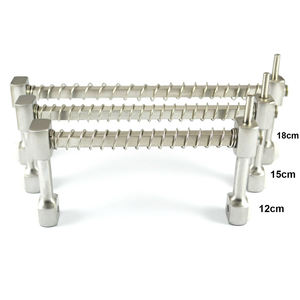 ชุดอุปกรณ์เปิดปากสุนัขสำหรับสัตวแพทย์ ทำจากสแตนเลสอย่างดี ทนทาน ใช้สำหรับการผ่าตัดช่องปากและงานทันตกรรม ได้รับการรับรองมาตรฐาน MOL สำหรับสุนัขและแมว - Product Image 1