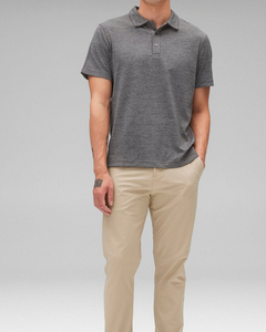 Algodón Premium personalizado para Polo camisa de moda botón cuello bordado Logo transpirable cómodo ajuste Casual a granel al por mayor - Product Image 3