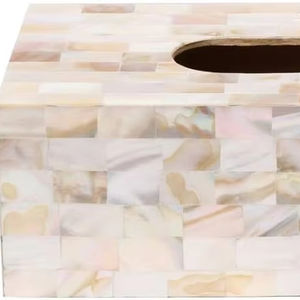 Boîte à mouchoirs en nacre de qualité supérieure, porte-serviettes pour la maison, accessoires de table, qualité supérieure, pour la maison, le bureau et la voiture - Product Image 4