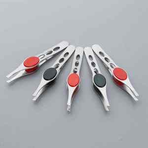 High-Precision Mini Slant Tweezers for Eyebrows, Travel Size Stainless Steel Tool for Facial Hair & Ingrown Hair Removal - Product Image 4