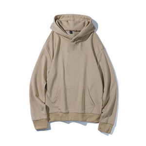 Sudadera con Capucha para Hombre, 100% Algodón, con Logotipo Personalizado, Hombros Caídos, Estilo Holgado, Gruesa, para Pintar - Product Image 4