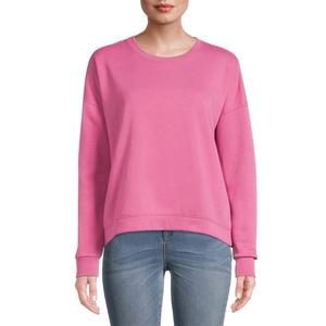 Sweat-shirt en coton unisexe pull surdimensionné à manches longues et col rond confortable pour l'automne hiver-Logo Wholesale Plain Dyed Washed - Product Image 1