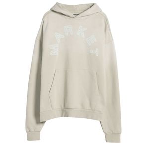 Acide lavé hommes sweats à capuche français éponge coton polaire graphique personnalisé imprimé Logo surdimensionné goutte épaule pull Streetwear - Product Image 4