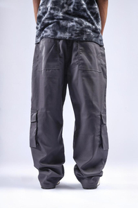 กางเกงยีนส์ผู้ชายสไตล์เกาหลีวินเทจ, กางเกงยีนส์คาร์โก้กางเกงยีนส์หลายกระเป๋าทรงหลวมใส่ทำงาน - Product Image 3