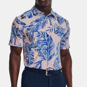 Camiseta atlética informal con cuello, camiseta polo estampada naranja - Product Image 5