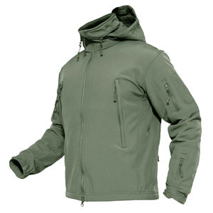 Chaqueta Táctica Softshell Personalizada para Hombre, Impermeable, Transpirable, con Cremallera, para Actividades al Aire Libre, Senderismo, Caza, Esquí - Product Image 6
