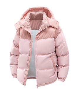 Veste matelassée en toile imperméable de haute qualité, antibactérienne, personnalisable, grande taille, pour homme, nouvelle mode hiver, coton - Product Image 4